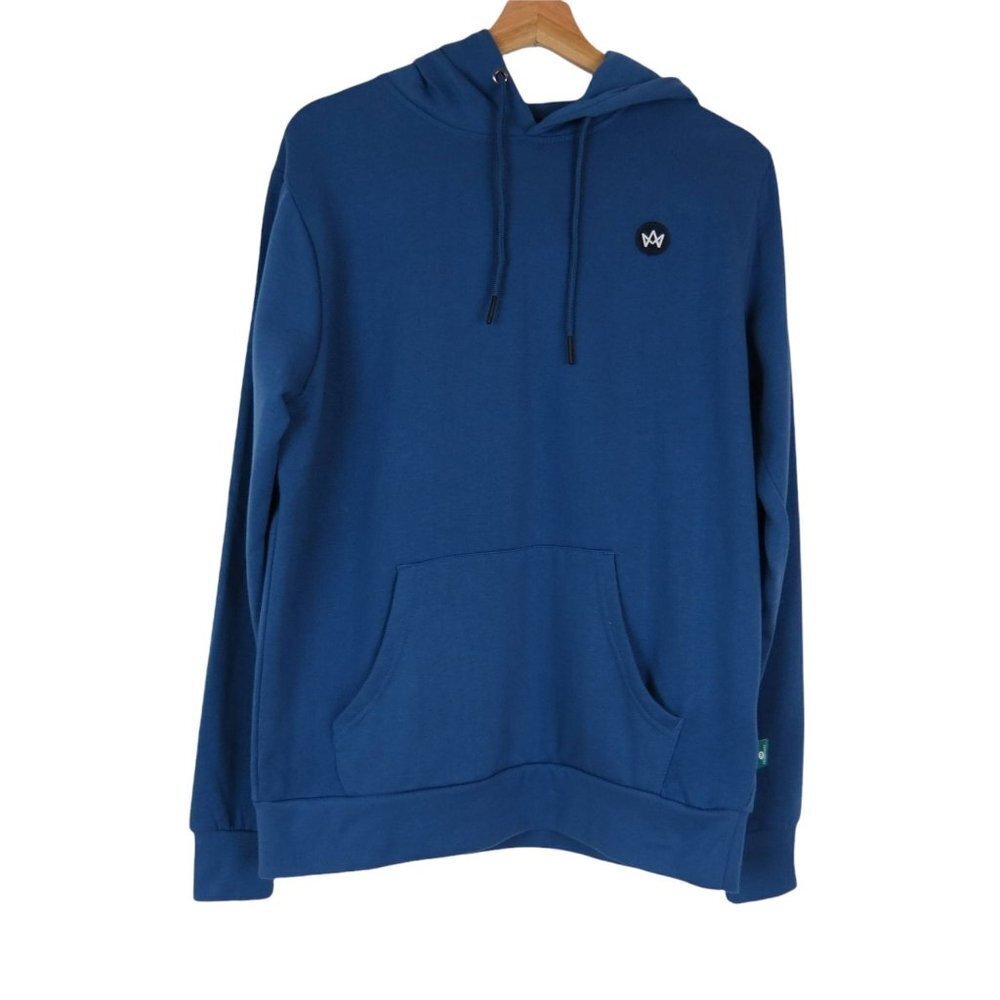 KRONSTADT Men's Blue-Gray Lars Hoodie Sweatshirt NWOT Size S